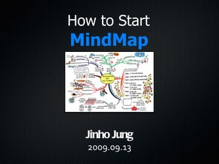 How to Start MindMap Jinho   Jung 2009.09.13 