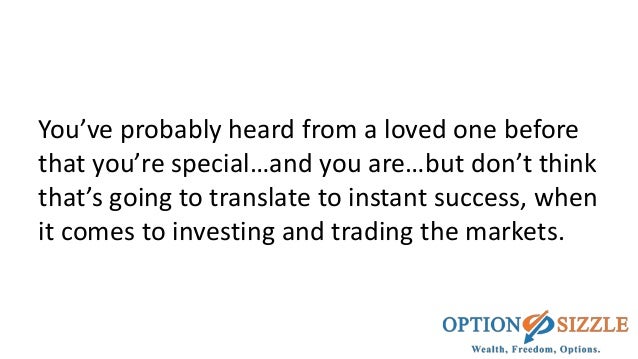 How to start trading options pdf