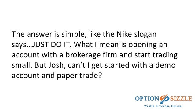 How to start trading options