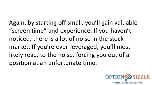 How to start trading options