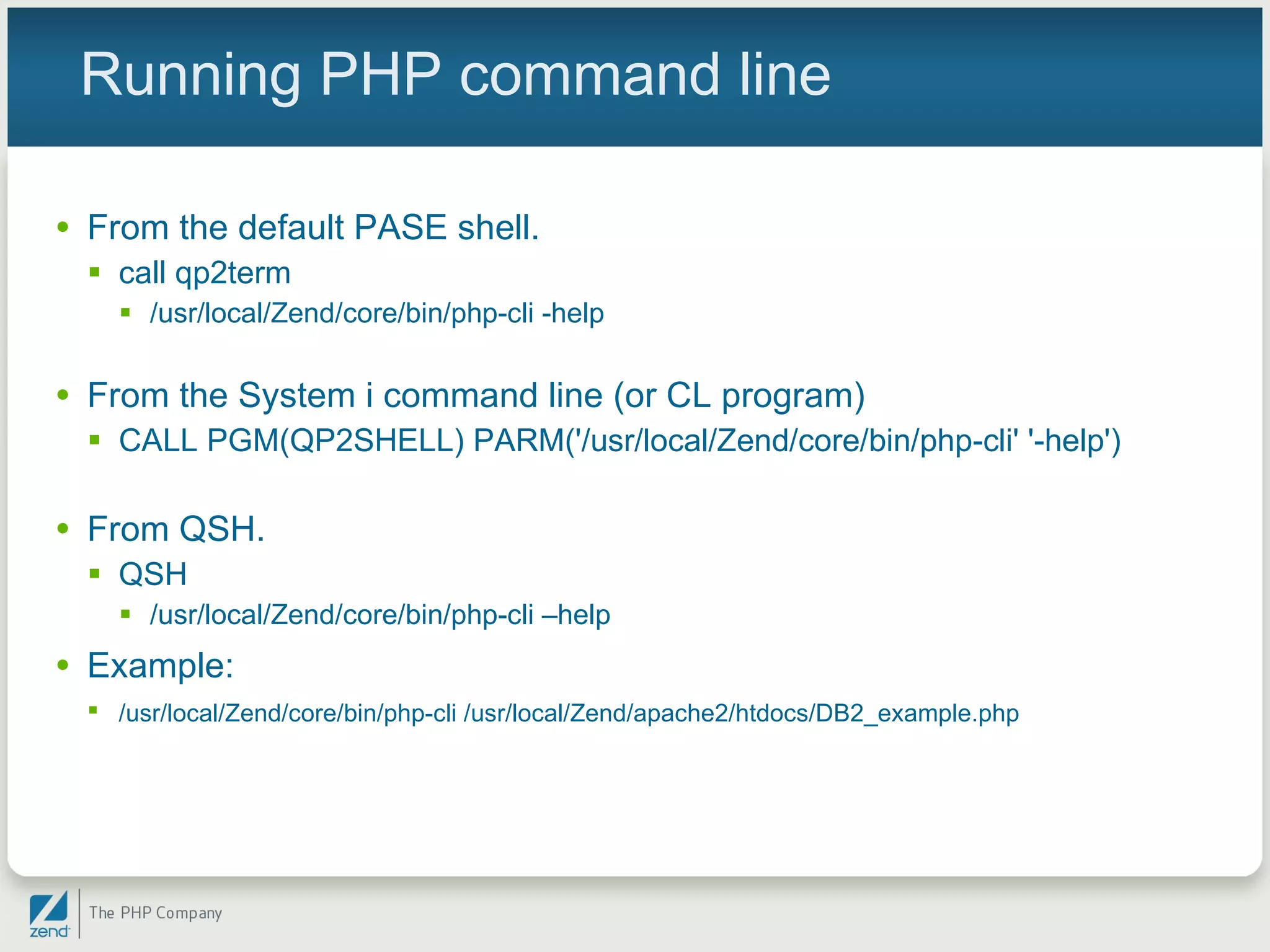How To Start Up With PHP In IBM i | PPT