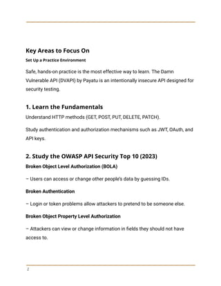 Comprehensive Guide to API Security and Penetration Testing for ...