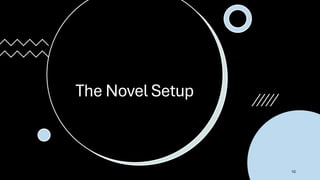 The Novel Setup
10
 