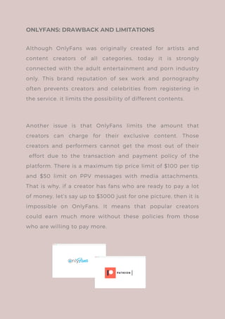 How to start you own private site like only fans or pateron | PDF