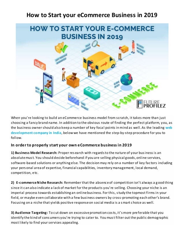 How To Start Your E Commerce Business In 2019 How To Start Your E Commerce Business In 2019