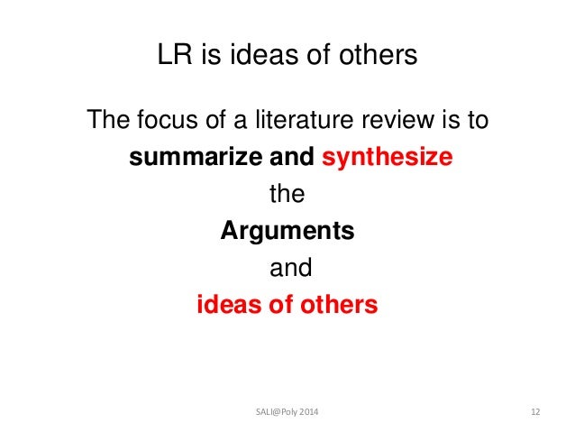 literature review how to do literature review how to do