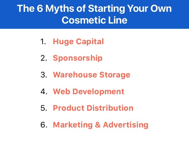 How To Start Your Own Cosmetic Line Without Needing A Huge Investment