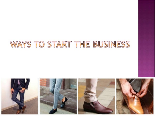 start your own shoe brand