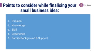 How to start your small business in india (slideshare) | PPTX
