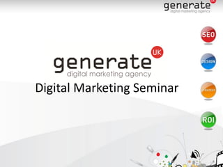 Digital Marketing Seminar
 