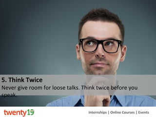 How to Stay Calm in an Interview