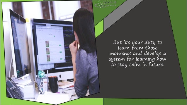 staying calm under pressure staying calm under pressure