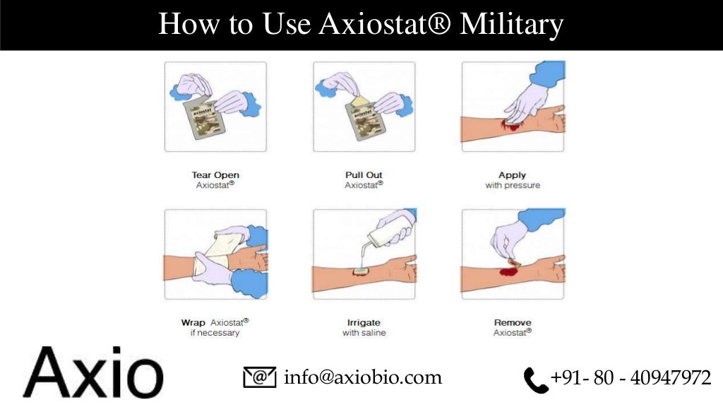 How to stop bleeding instantly?