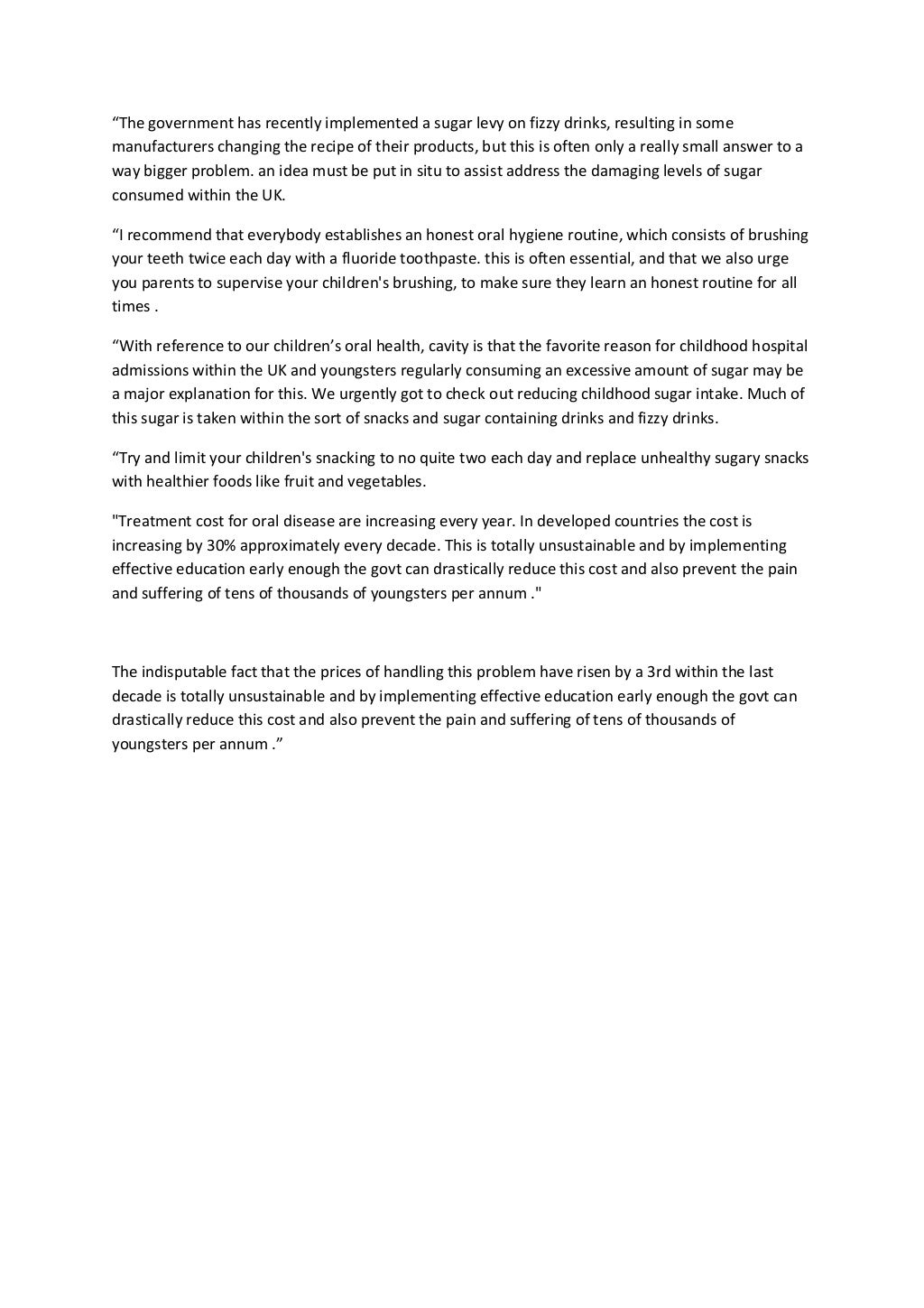 How to stop cavity from spreading (1)