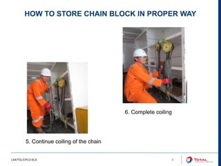 How to store chain block in proper way.ppt