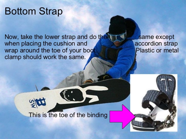 How to strap_a_snowboard_binding