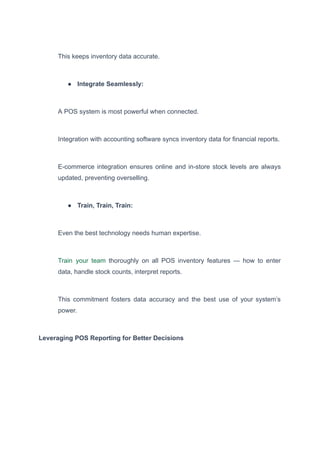 How to Streamline Inventory Management with Your Retail POS System ...