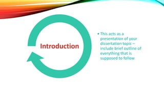 How to Structure a Dissertation | PPTX