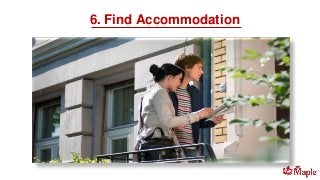 6. Find Accommodation
 