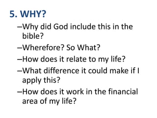 How to study the bible | PDF