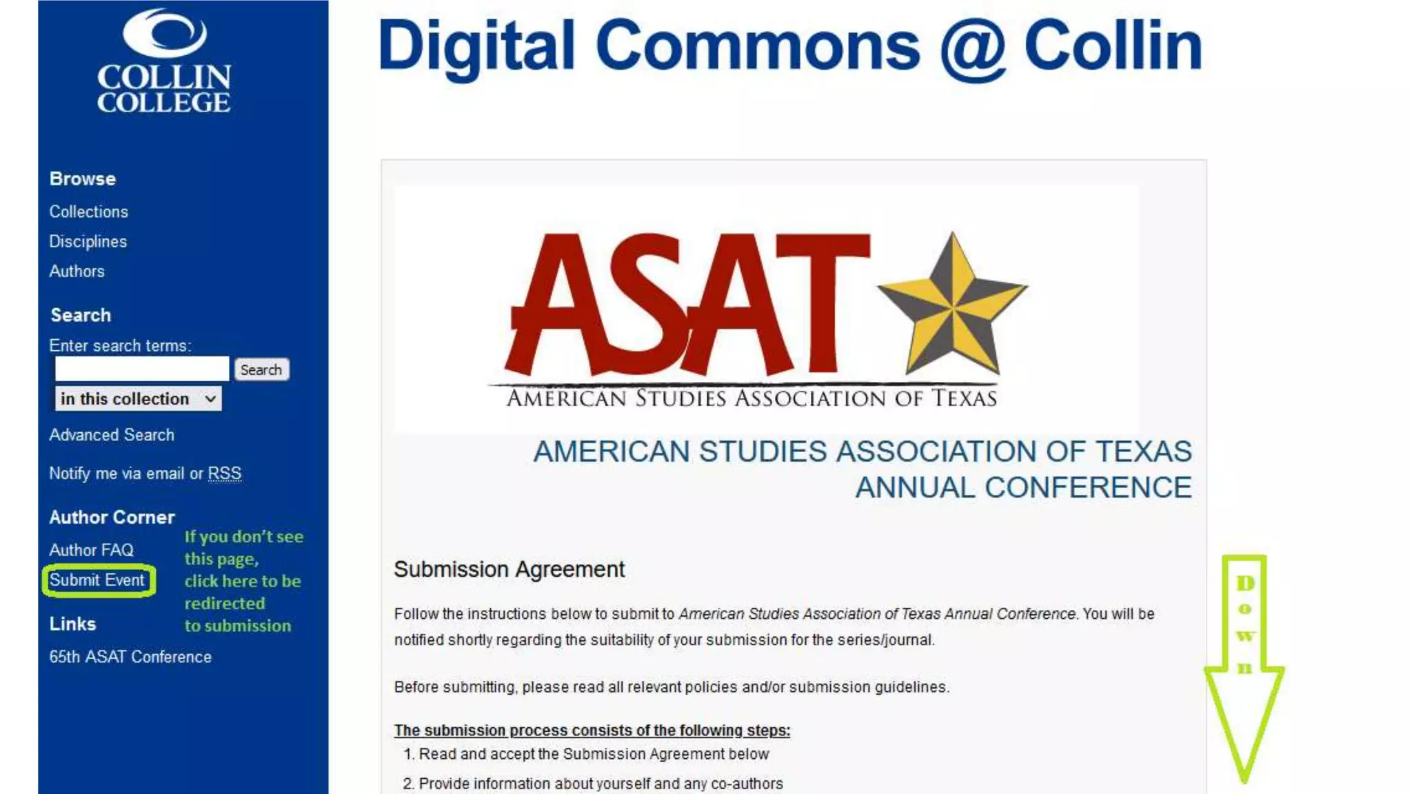 How to submit to ASAT 2022