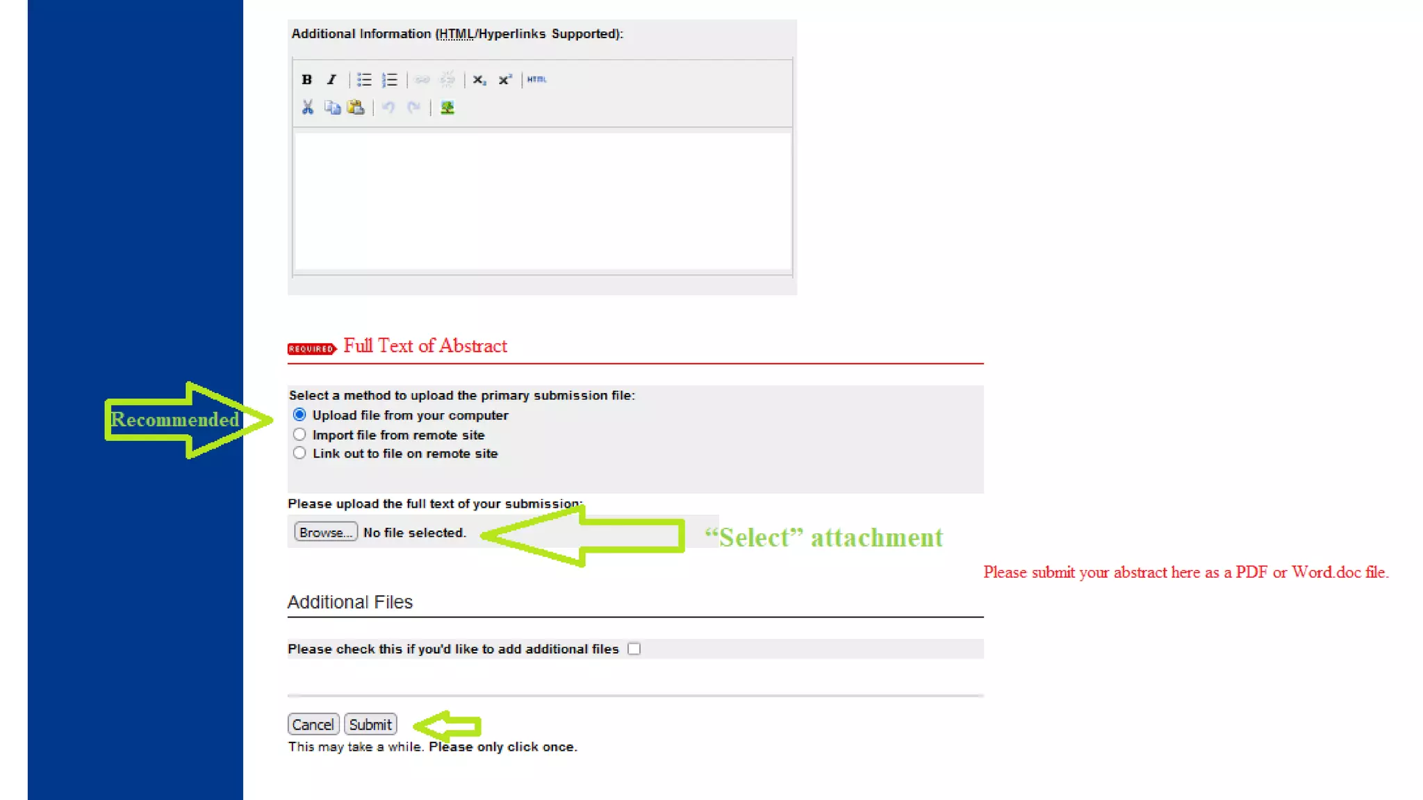 How to submit to ASAT 2022
