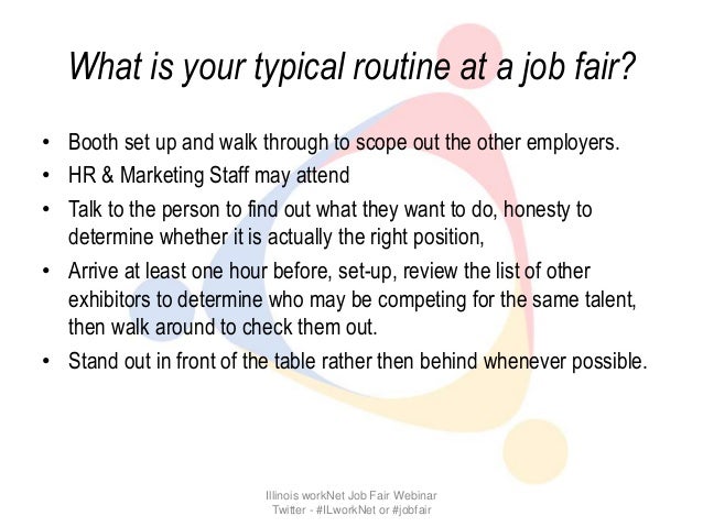 what is a job fair like