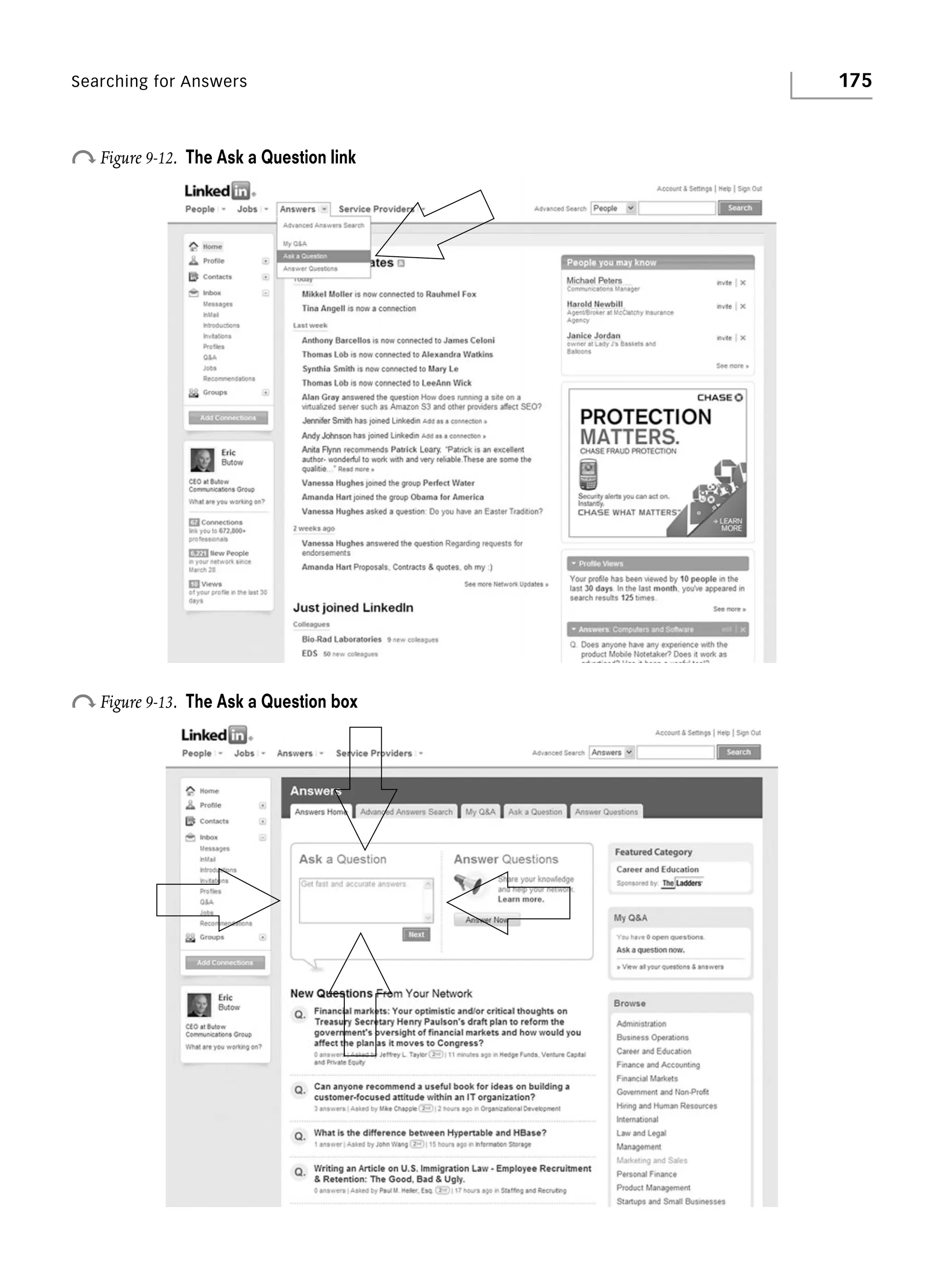 Searching for Answers

o Figure 9-12.

The Ask a Question link

o Figure 9-13.

The Ask a Question box

175

 