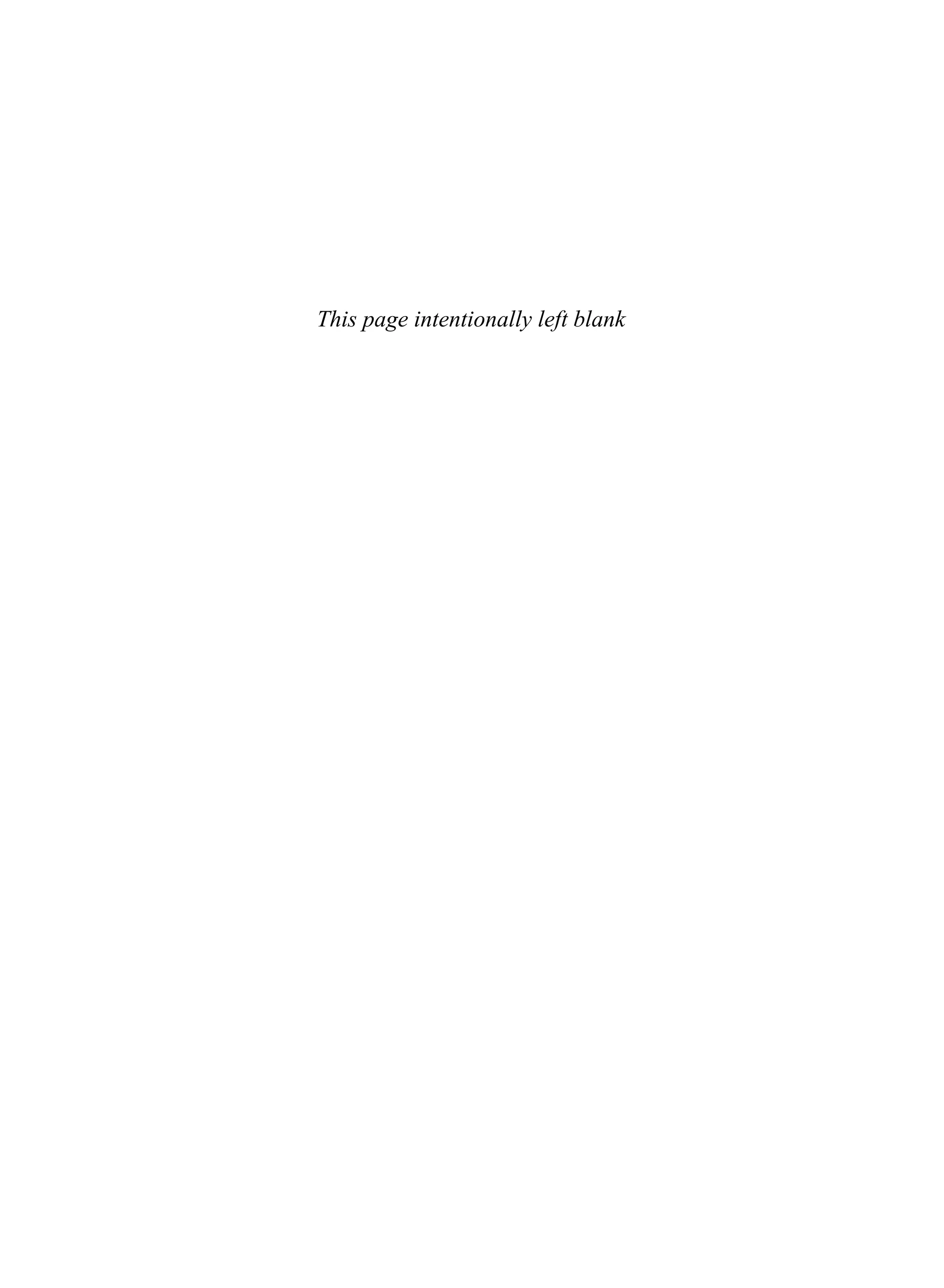 This page intentionally left blank

 