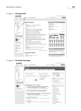 Searching for Answers

o Figure 9-1.

The Answers link

o Figure 9-2.

The Answer Home page

165

 