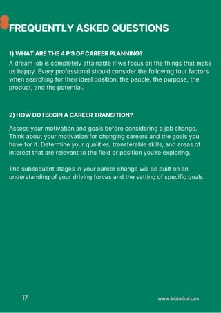 How to successfully navigate a career change | PDF