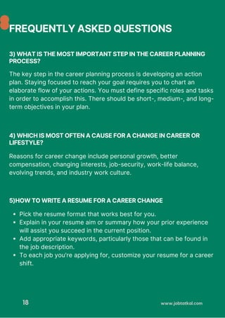 How to successfully navigate a career change | PDF