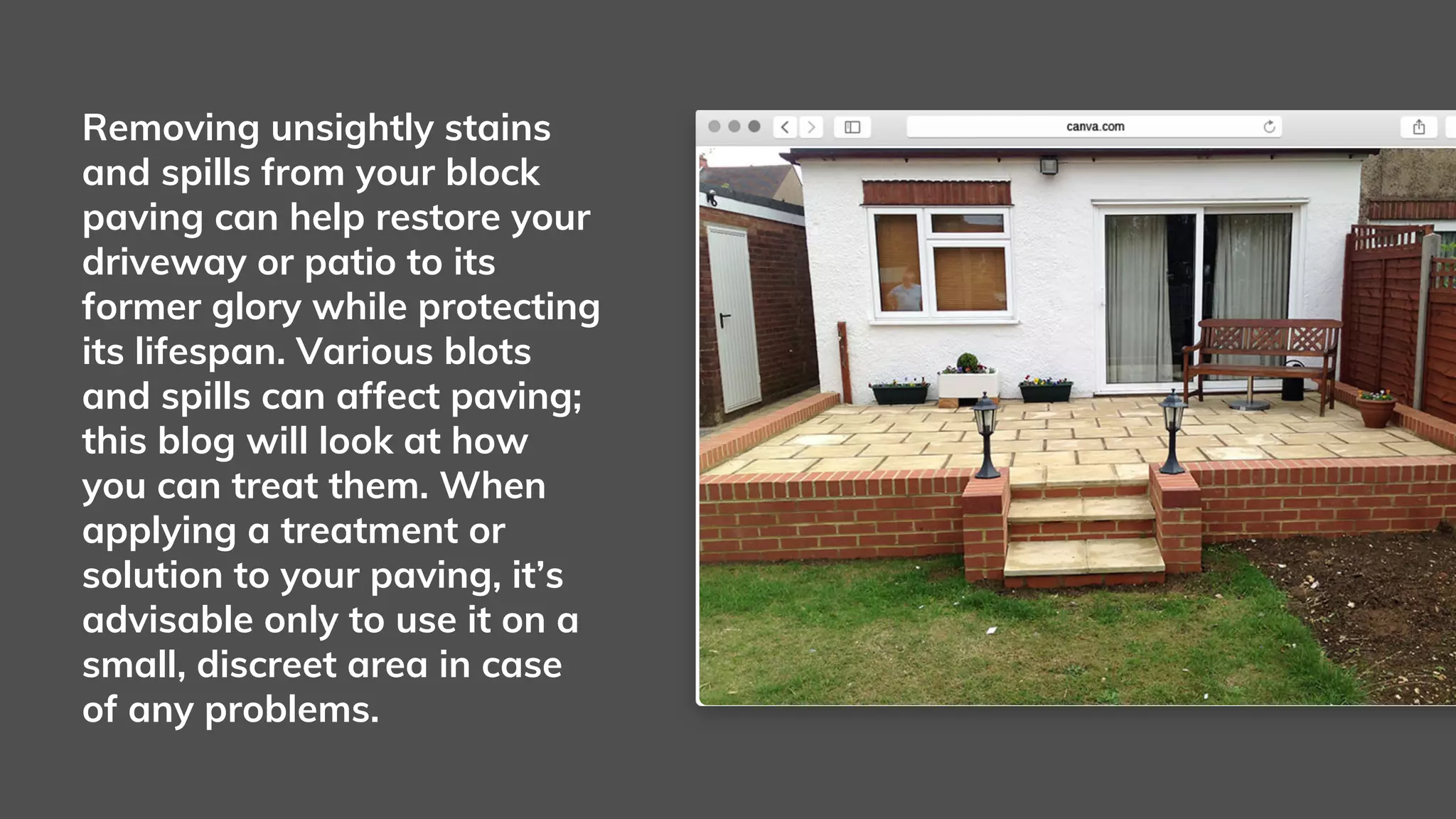 How to Successfully Remove Different Types of Stains from Block Paving