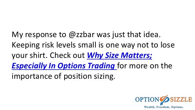 How to successfully trade weekly options