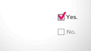 curious to know if            Yes.
  your marketing
          SUCKS?
                 
            No.
   (or how awesome it is?)
 