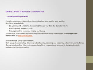 How to Support Social and Emotional Development in Preschoolers.pptx