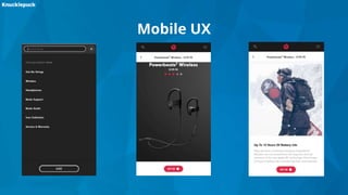 Mobile UX
 