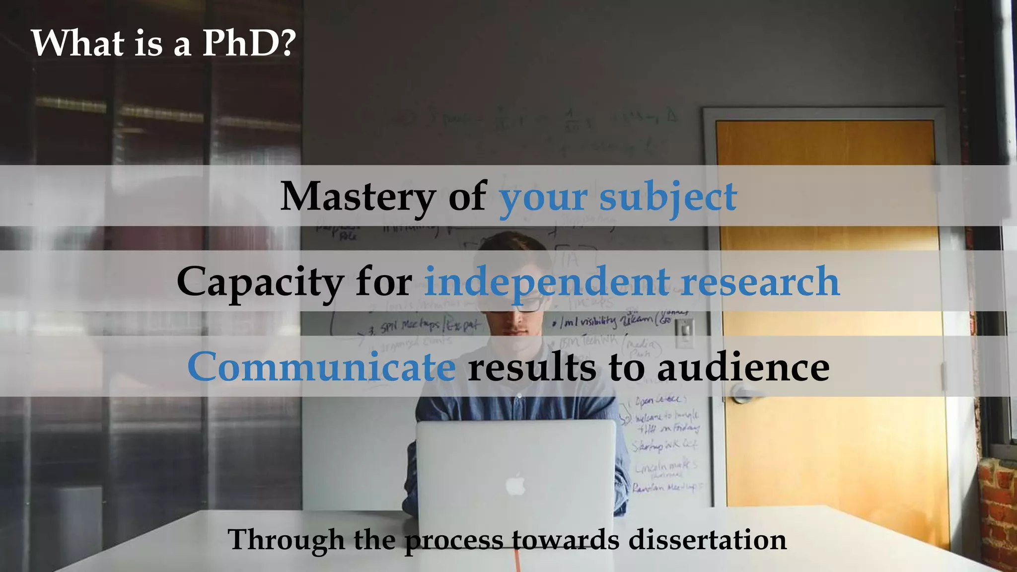 How To Survive Your Phd Pptx