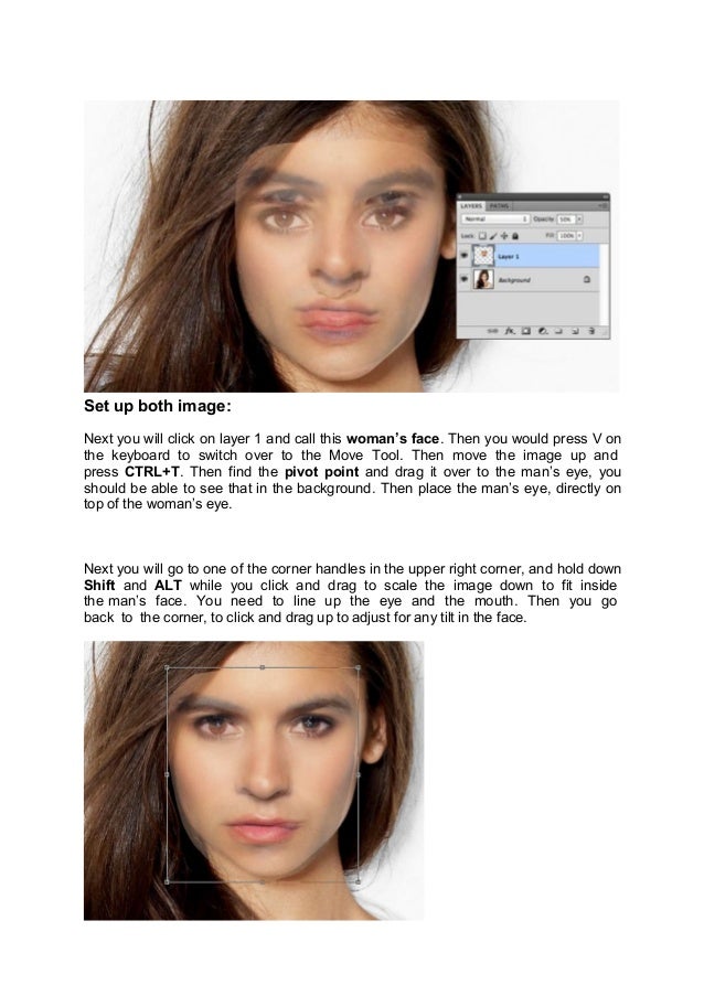 How to swap faces in