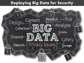 Deploying Big Data for Security
 