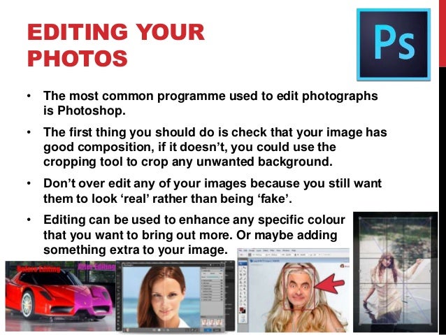How to take a good photo (and what i will have to consider)