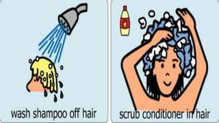 How to take a shower