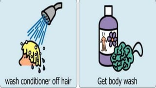 How to take a shower