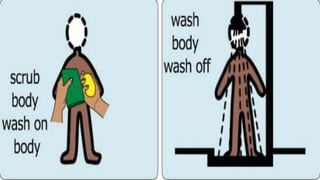 How to take a shower