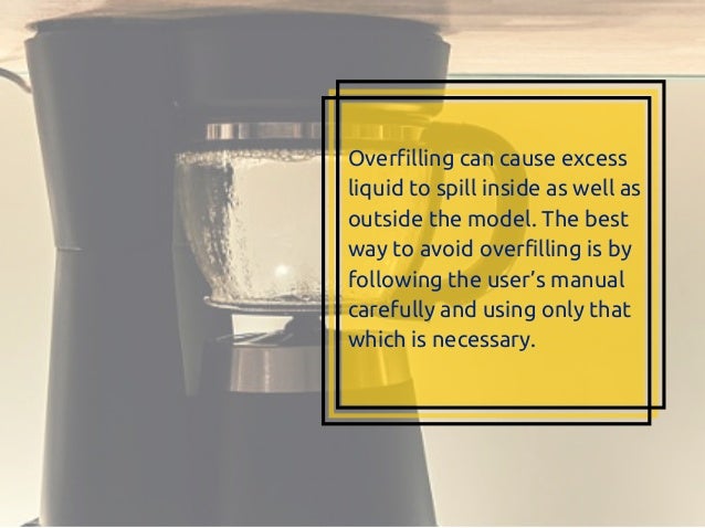 How To Take Care Of Your Coffee Machine