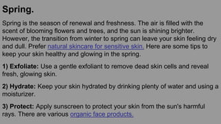 How To Take Care Of Your Skin In Different Seasons_.pptx