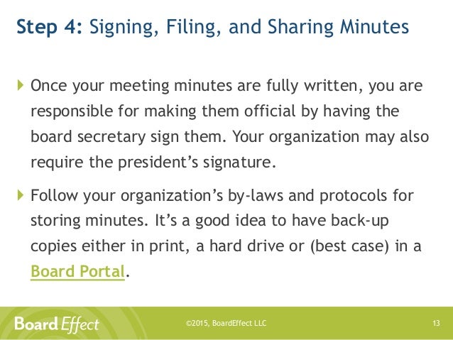 how to take minutes at a board meeting official meeting minutes