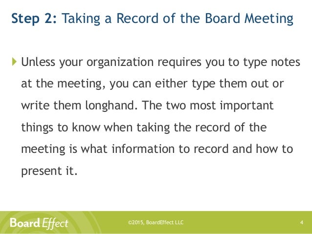 how to take minutes for meetings