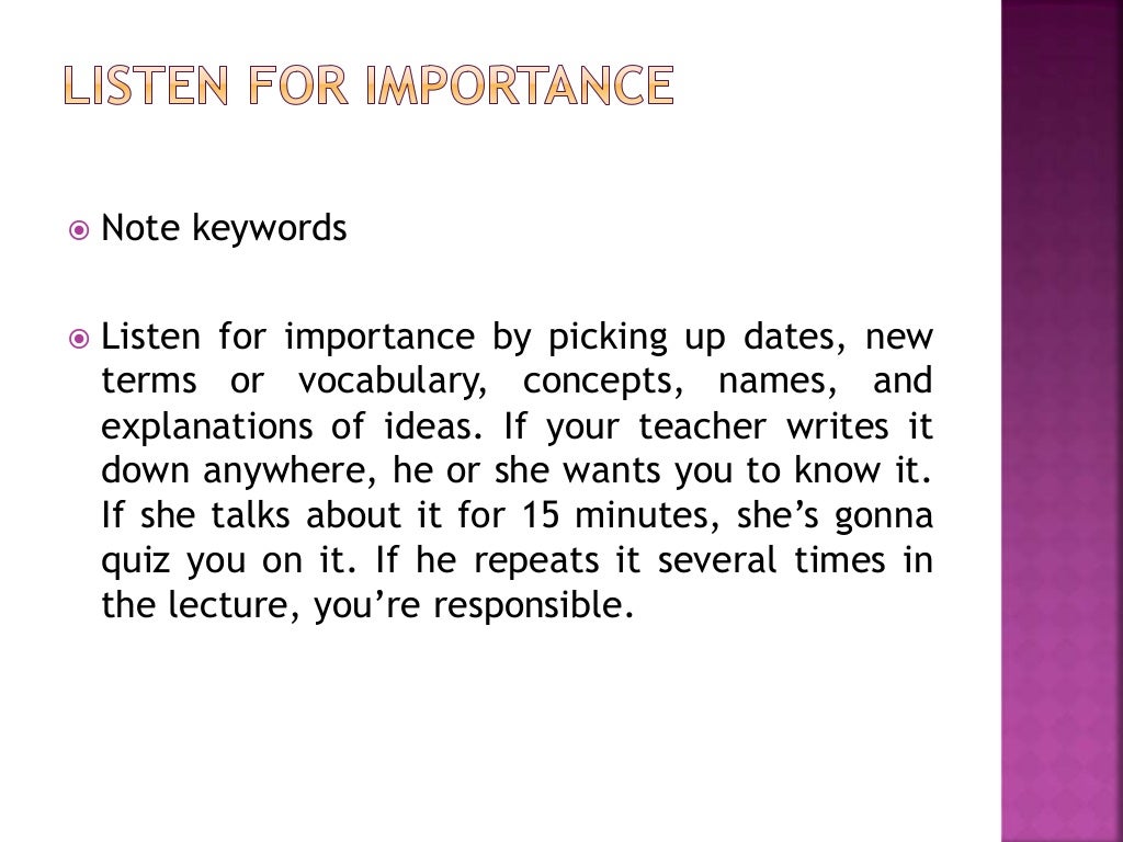 7 EASY STEPS TO TAKING DOWN NOTES