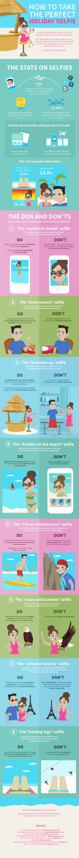 How to take perfect holiday selfie